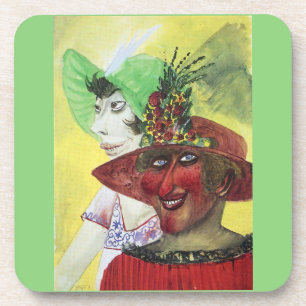 Otto Dix, Prostituten  Bier Onderzetter