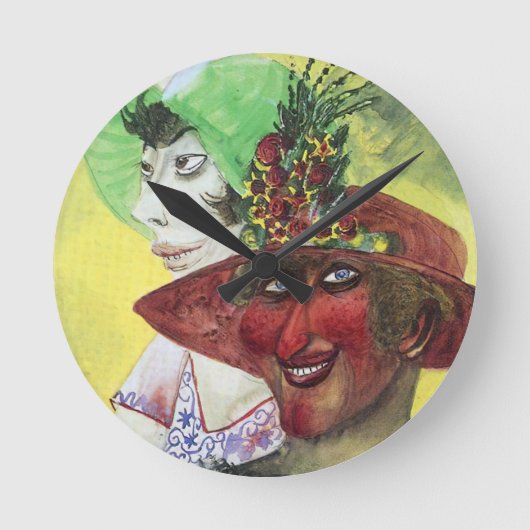 Otto Dix Prostitutes Desk Organizer Ronde Klok (Voorkant)