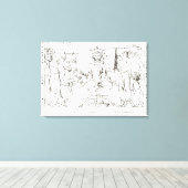 Otto I Indiend bij Berenger II Canvas Afdruk (Insitu (Houten vloer))