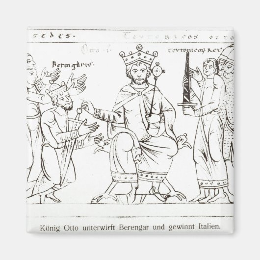 Otto I Indiend bij Berenger II Magneet (Voorkant)