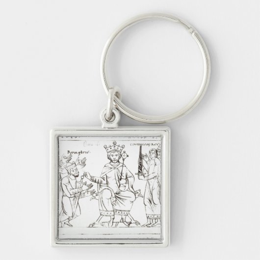 Otto I Indiend bij Berenger II Sleutelhanger (Voorkant)