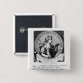 Otto IV van Brunswick Vierkante Button 5,1 Cm (Voorkant /achterkant)