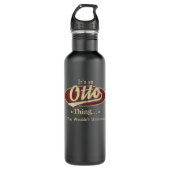 OTTO Name Water Bottle Thding Gift Waterfles (Voorkant)