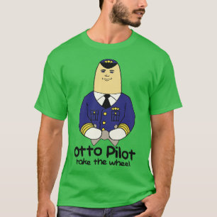 Otto Pilot Neem het Wiel T-shirt