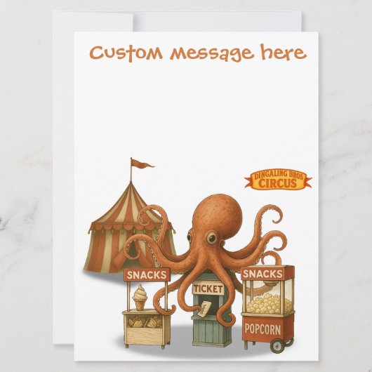 Otto’s circus snack shack (Voorkant)