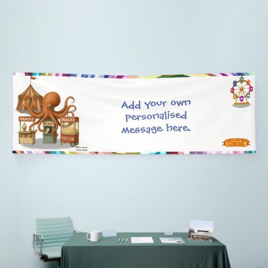 Otto’s circus snack shack spandoek (Beurs)