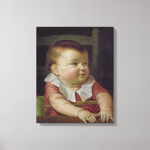 Otto Sigismund Son of the Artist, 1805 Canvas Afdruk