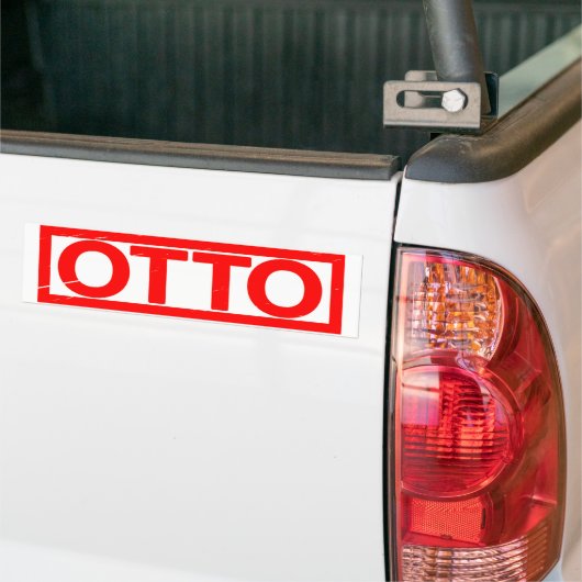 Otto Stamp Bumpersticker (Op Truck)