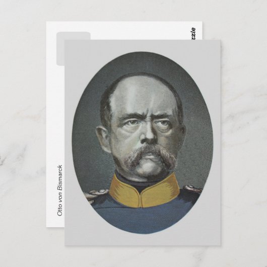 Otto von Bismarck Briefkaart (Voorkant / Achterkant)