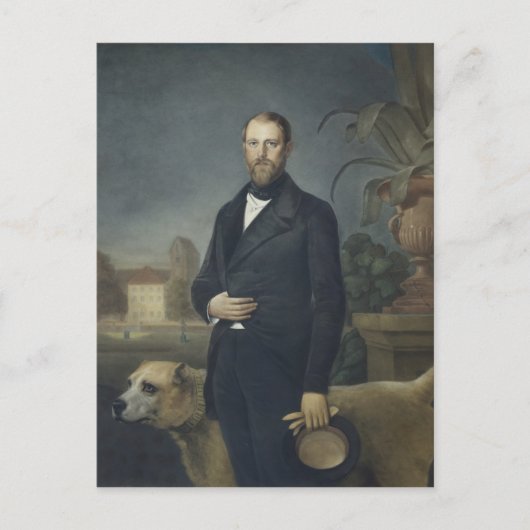 Otto von Bismarck, c.1850 Briefkaart (Voorkant)