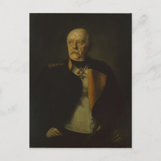 Otto von Bismarck, c.1890 Briefkaart (Voorkant)