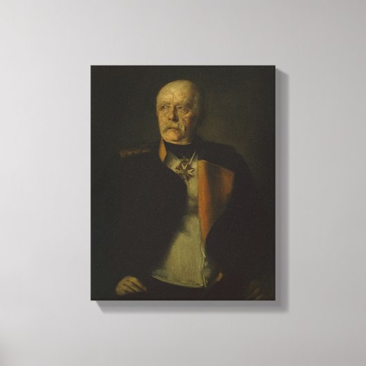 Otto von Bismarck, c.1890 Canvas Afdruk (Voorkant)
