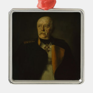 Otto von Bismarck, c.1890 Metalen Ornament