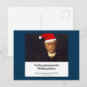 Otto von Bismarck - Frohe preussische Weihnachten Briefkaart (Voorkant / Achterkant)
