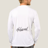 Otto von Bismarck handtekening Tri-Blend Shirt (Achterkant)