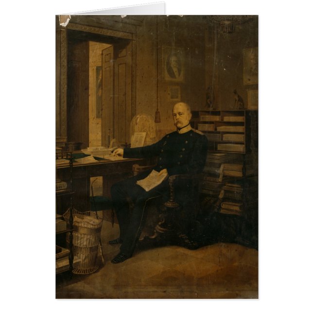 Otto von Bismarck in zijn studie (Voorkant)