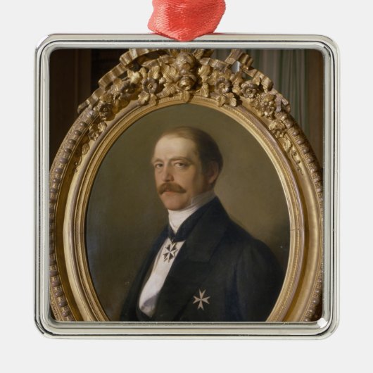 Otto von Bismarck Metalen Ornament (Voorkant)