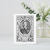 Otto von Guericke (1602-86) van 'Portraits des Ho' Briefkaart (Staand voorkant)