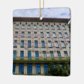 Otto Wagner, Linke Wienzeile 40 Ceramic Ornament (Links)