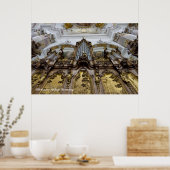 Ottobeuren Abbey pipe organ poster (Keuken)