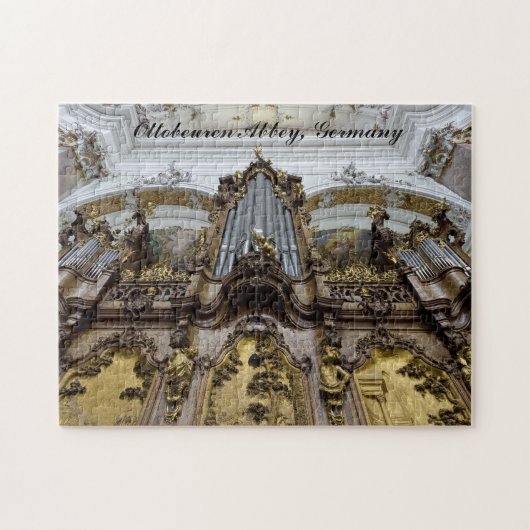Ottobeuren Abbey pipe organ puzzle Legpuzzel (Horizontaal)