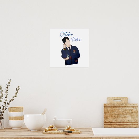 Ottoke Ottoke K-Drama Scene Poster (Keuken)