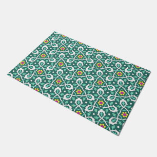 Ottomaans Turks wijnmodel groen en wit Deurmat