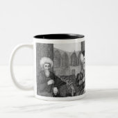 Ottomaanse Dignitaries Tweekleurige Koffiemok (Links)