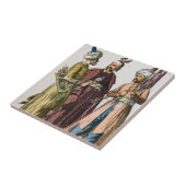 Ottomaanse soldaten in het Rijk Tegeltje (Zijkant)