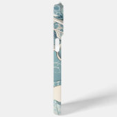 Ottomaanse Tegel Vrouw met Thee - Soft Blue Flow Case-Mate iPhone Case (Achterkant / Rechts)