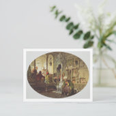 Ottoman Coffee House, 1862 (kleurenlitho) Briefkaart (Staand voorkant)