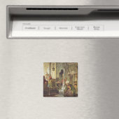 Ottoman Coffee House, 1862 (kleurenlitho) Magneet (Insitu (Vaatwasser))