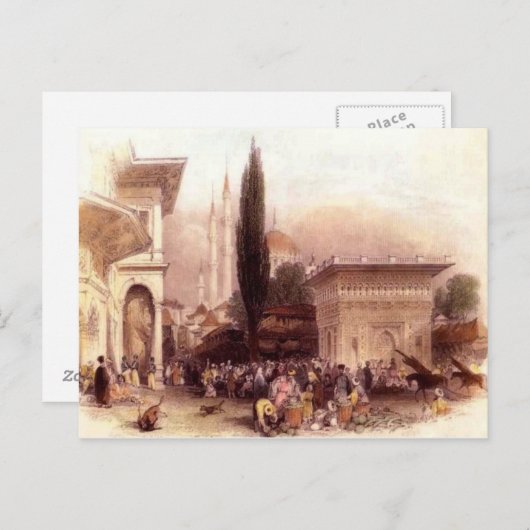 Ottoman Empire Briefkaart (Voorkant / Achterkant)