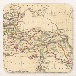 Ottoman Empire Kartonnen Onderzetters