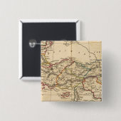 Ottoman Empire Vierkante Button 5,1 Cm (Voorkant /achterkant)