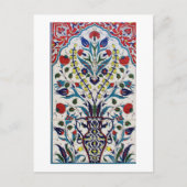 Ottoman Turkey Arabesque Old Tile Briefkaart (Voorkant)