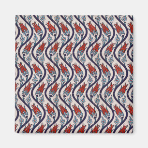 Ottomans Tulip Pattern / Tegel Art Magneet