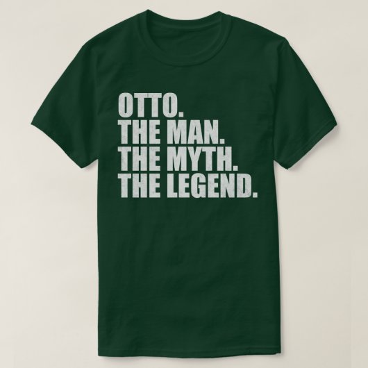 OttoOtto Naam Otto voornaam T-shirt (Design voorkant)