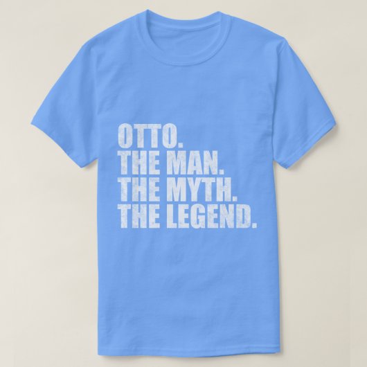 OttoOtto Naam Otto voornaam T-shirt (Design voorkant)