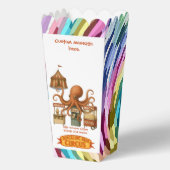 Otto's circus snack kraam bedankdoosjes (Achterkant)