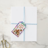 Otto's circus snack kraam cadeaulabel (Met Touw)