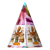Otto's circus snack kraam feesthoedjes (Achterkant)