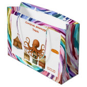 Otto's circus snack kraam groot cadeauzakje (Achterkant Gekanteld)