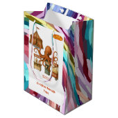 Otto's circus snack kraam medium cadeauzakje (Voorkant Gekanteld)