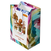 Otto's circus snack kraam medium cadeauzakje (Achterkant Gekanteld)