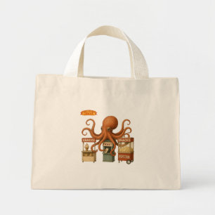 Otto's circus snack kraam mini tote bag