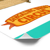 Otto's circus snack kraam perfect poster (Hoek)