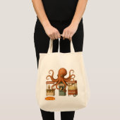 Otto's circus snack kraam tote bag (Voorkant (product))