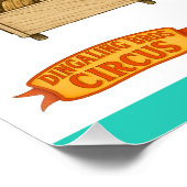 Otto's circus-snackkraam perfect poster (Hoek)