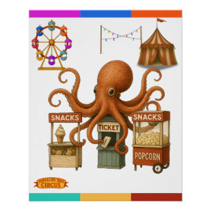 Otto's circus snackshack perfect poster